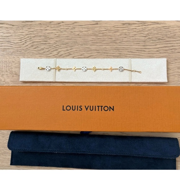 Louis Vuitton Idylls Blossom Bracelet 18k Tri Color Gold/diamond - Picture 1 of 6